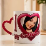 Caneca Romântica Personalizada com Foto ❤️