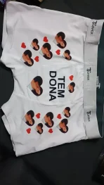 Kit Personalizado Camiseta + Cueca Presente Meu Amor❤️ - Imagem 6