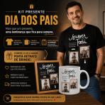 Kit Presente Dia dos Pais Personalizado com Foto