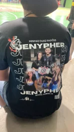 Camiseta Personalizada Time do Coração com Foto e Nome - Imagem 2