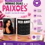 Caneca Personalizada com Time, Foto e Nome