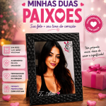 Porta Retrato Personalizado com Foto e Time