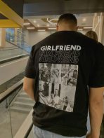 Camiseta Personalizada Girlfriend Boyfriend com Fotos e Nome - Imagem 4
