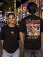 Camiseta Homem-Aranha e Spider-Girl para Casal Heróis para Namorados - Imagem 2