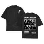Camiseta Personalizada Girlfriend Boyfriend com Fotos e Nome - Imagem 5