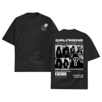 Camiseta Personalizada Girlfriend Boyfriend com Fotos e Nome