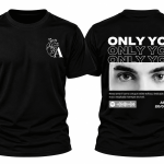 Camiseta Personalizada com foto Only You – Sua História em Uma Estampa