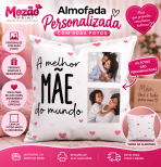 Almofada Personalizada para Mãe com Fotos – Presente Dia das Mães - Imagem 5