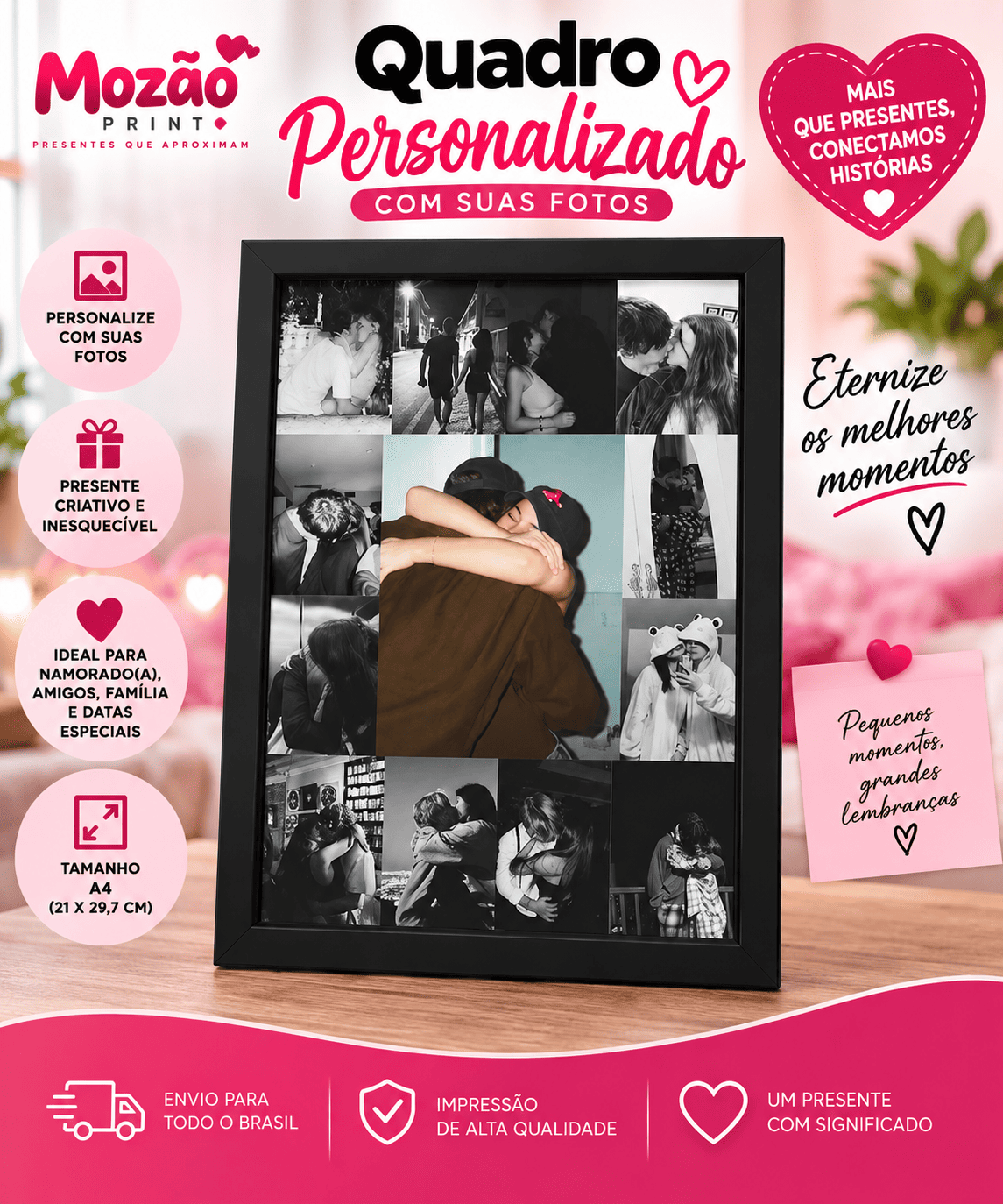 Quadros Personalizados da Mozão Print